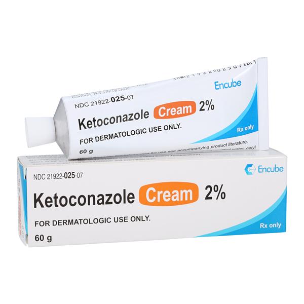 Ketoconazole Topical Cream 2% Tube 60gm Each