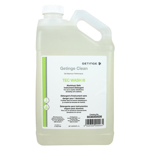 Tec Wash III Instrument Detergent Mild Odor 3/Ca