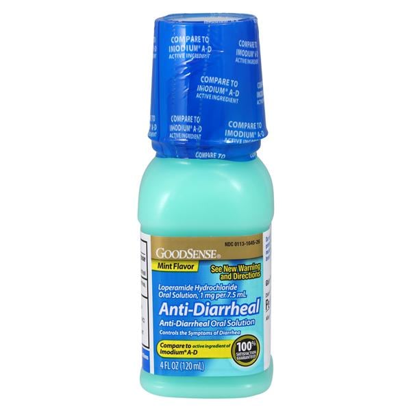 Loperamide HCl 1mg/7.5mL Mint 120mL/Bt