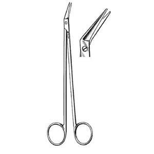 Potts-Smith Scissors 45 Degree Angle 7-1/4" Stainless Steel Non-Sterile Rsbl Ea