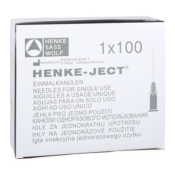Hypodermic Needle 22gx4" Standard 100/Bx