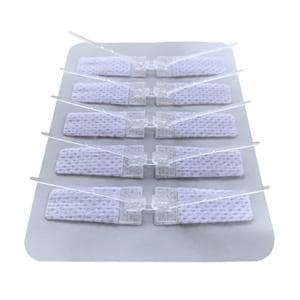 DermaClip Wound Closure Device Wound Clip Regular Breathable White 12/Bx