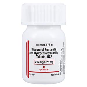 Bisoprolol Fumarate/HCTZ 2.5mg/6.25mg Each