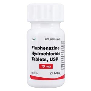Fluphenazine HCl Tablets 10mg Bottle 100/Bottle Each