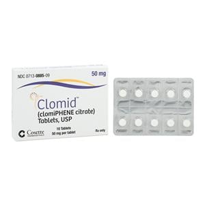 Clomid Tablets 50mg Blister Pack 1x10
