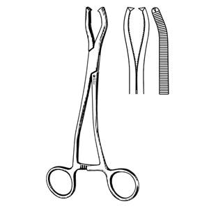 Jeter-Van Sickels Bone Holding Forceps 7" Stainless Steel Non-Sterile Ea