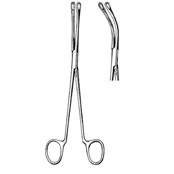 Blake Grasping Forcep Curved 8" Fenestrated Blade Non-Sterile Ea