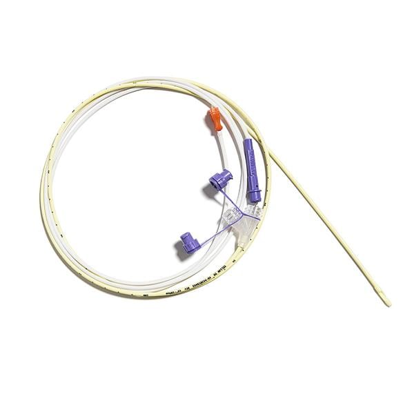 Corflo Nasogastric/Nasointestinal Feeding Tube 8Fr 43" W/ Stylt & Enfit Cnctr