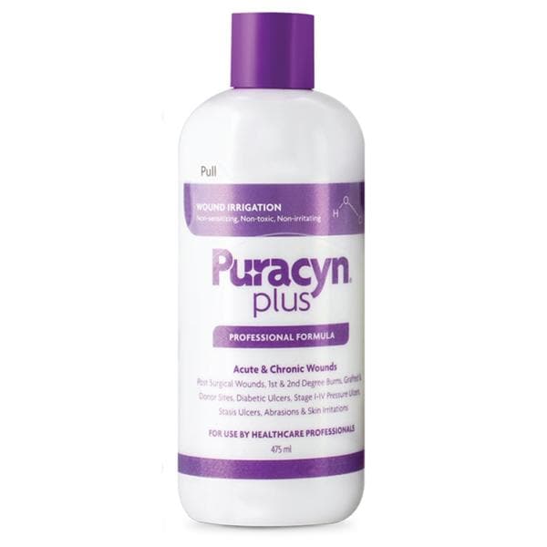 Puracyn Plus Wound Cleanser 16oz Hypochlorous Acid LF Btl Disposable 6/Ca