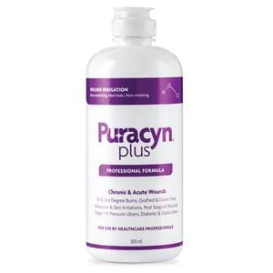 Puracyn Plus Wound Cleanser 16.9oz HOCI NS LF Flp Tp Bttl Disposable 6/Ca