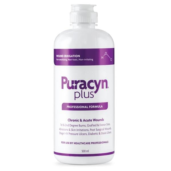 Puracyn Plus Wound Cleanser 16.9oz HOCI NS LF Flp Tp Bttl Disposable 6/Ca