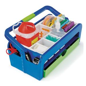 Droplet Blood Collection Tray Blue/Green/White 16x14x8.5" Ea