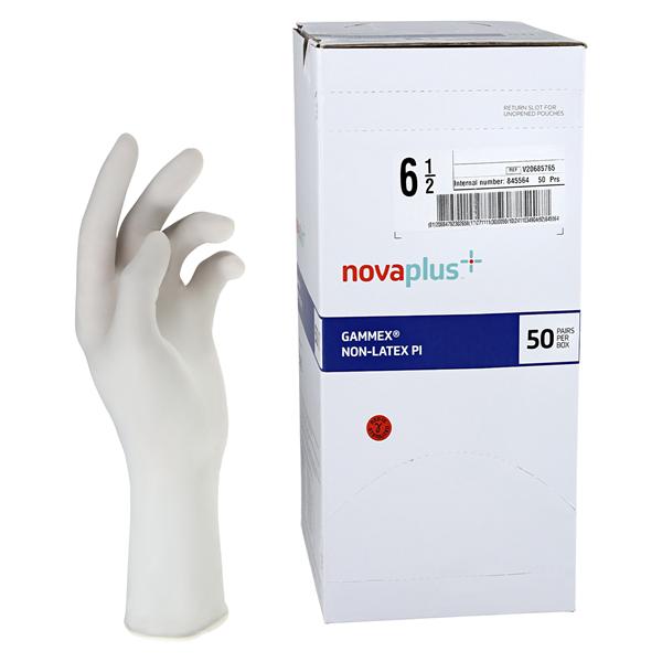 Gammex Polyisoprene Surgical Gloves 6.5 White