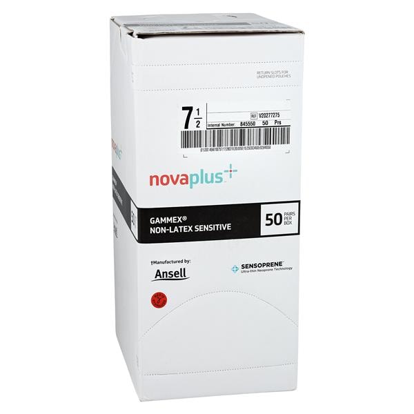 GAMMEX Non-Latex Sensitive Neoprene / Polychloroprene Surgical Gloves 7.5 White