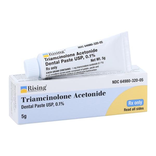 Triamcinolone Acetonide Dental Paste 0.1% Tube 5Gm Each