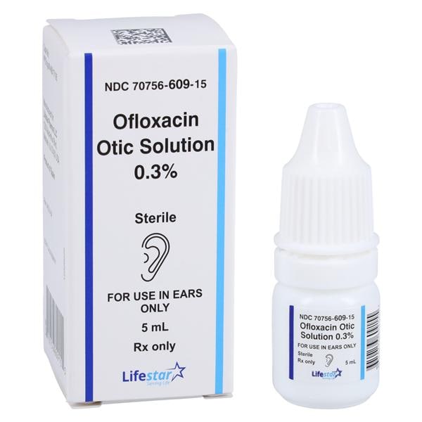 Ofloxacin Otic Solution 0.3% Bottle 5mL Each