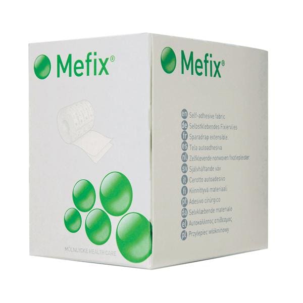 Mefix Tape Fabric 1"x11yd White 40/Ca