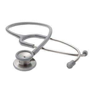 Adscope 603 Classic Stethoscope Adult Gray Single Lumen Tubing Ea