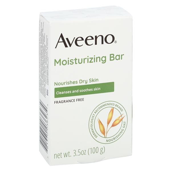Aveeno Cleansing Bar Bar 3.5oz Fragrance Free 6/Pk