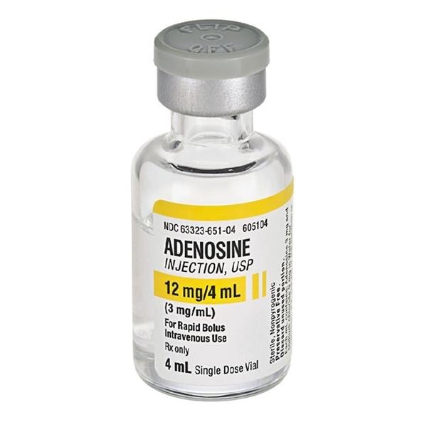Adenosine Injection 3mg/mL SDV 4mL 10/Package