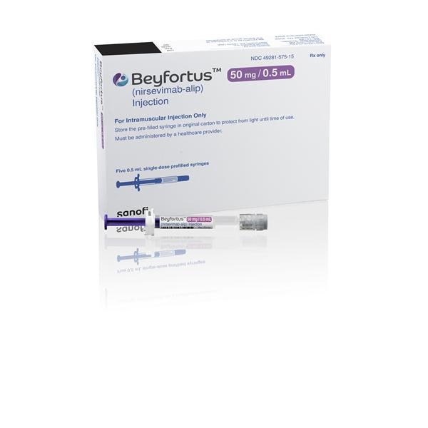 Beyfortus Injection 50mg/mL Prefilled Syringe 0.5mL 5/Package