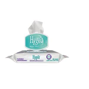 Hygea Toilet Tissue Light Fresh Scent Disposable 5.3x6.8" 42/Pk, 12 PK/CA
