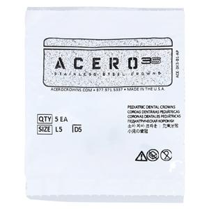 ACERO Crowns 5 1st Primary Lower Left Molar 5/Pk 5/Pk