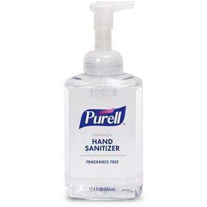 Purell Foam Hand Sanitizer 515 mL Fragrance Free 4/Ca