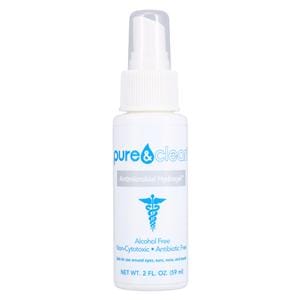 Pure & Clean Hydrogel Wound Care Topical Spray Alcohol Free 2oz Spray Bottle Ea