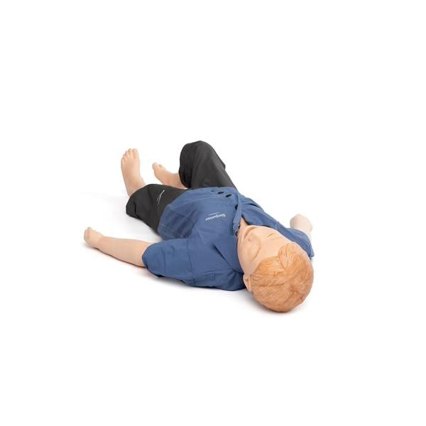 SimJunior Full Body/Emergency Training Pediatric Boy Manikin Ea