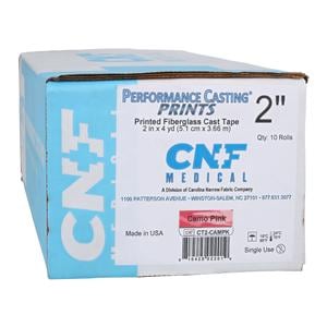 Performance Prints Cast Tape Pink Camouflage 2"x4yd