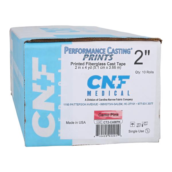 Performance Prints Cast Tape Pink Camouflage 2"x4yd