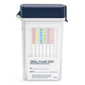 iScreen 10 Panel Oral Fluid Drug Cube Employment & Insurance Use Only 25/Bx