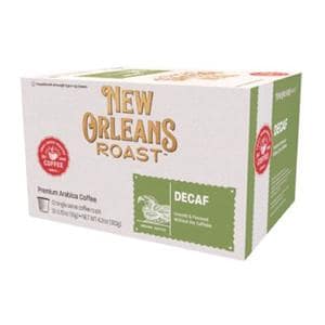 New Orleans Roast Single Serve Dark Roasted and Chicory Ground Coffee 72/Bx