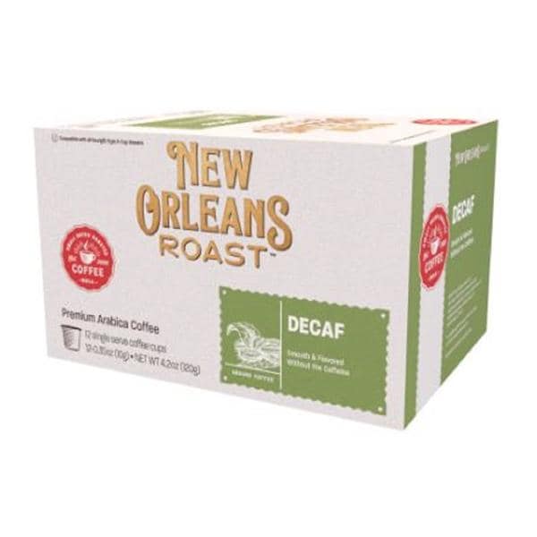 New Orleans Roast Single Serve Dark Roasted and Chicory Ground Coffee 72/Bx
