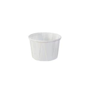 PYtest Medicine Cup Paper White 30 mL Disposable 500/Ca