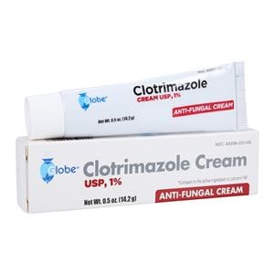 Clotrimazole 1% Topical Cream 0.5oz Tube 0.5Oz/Tb, 150 EA/CA