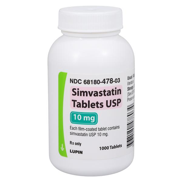 Simvastatin 10mg Each