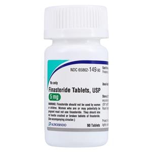 Finasteride Tablets 5mg Bottle 90/Bottle Each