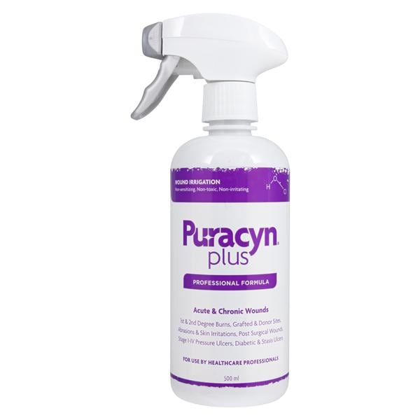Puracyn Plus Wound Cleanser 16.9oz Hypochlorous Acid LF Btl Disposable Ea