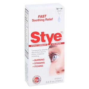 Stye Eye Lubricant Adult Eye Drops Regular 0.5oz 0.5oz/Bt