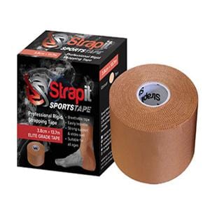 Strapit Athletic Tape Porous 1.5"x15yd Tan 6/Pk