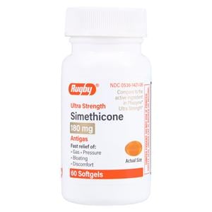 Simethicone Softgel 180mg Bottle 60/Bt