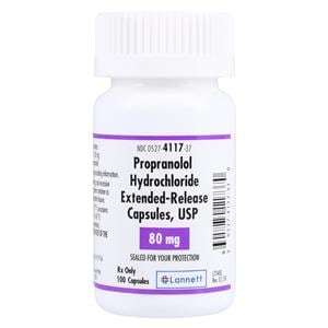 Propranolol HCL ER 80mg Each