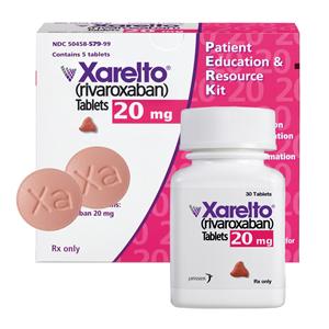 Xarelto Tablets 20mg Bottle 90/Package