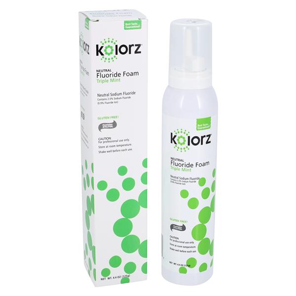 Kolorz Fluoride Foam 2% NAF Mint Ea