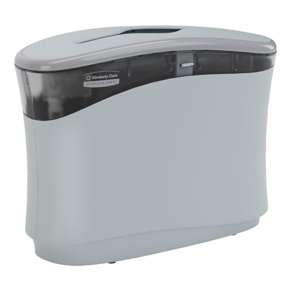 Paper Towel Dispenser Soft Gray Plastic EA
