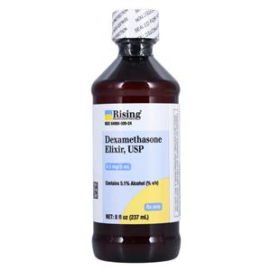 Dexamethasone Oral Elixir 0.5mg/5mL Raspberry Bottle 240mL Each