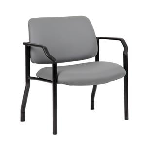 Heavy Duty Patient Guest Chair - Gray Ea