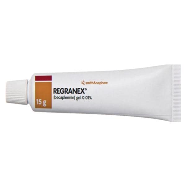 Regranex Topical Gel 0.01% Tube 15gm 12/Package